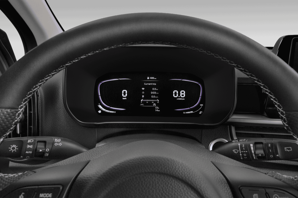 Kombiinstrument eines KIA Picanto 