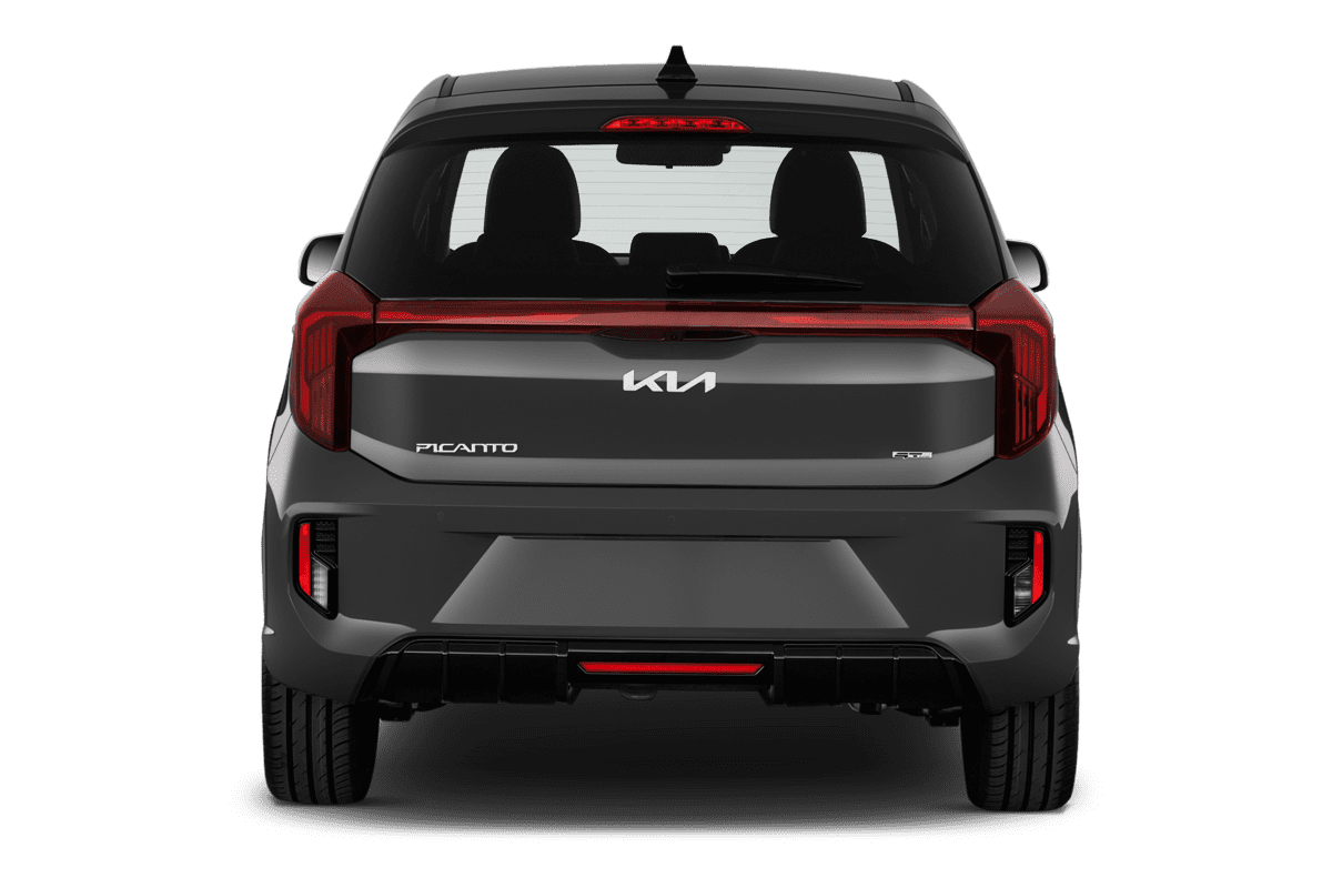 Heckansicht eines KIA Picanto 
