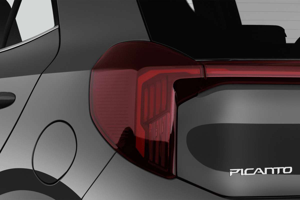 Heckleuchten eines KIA Picanto 
