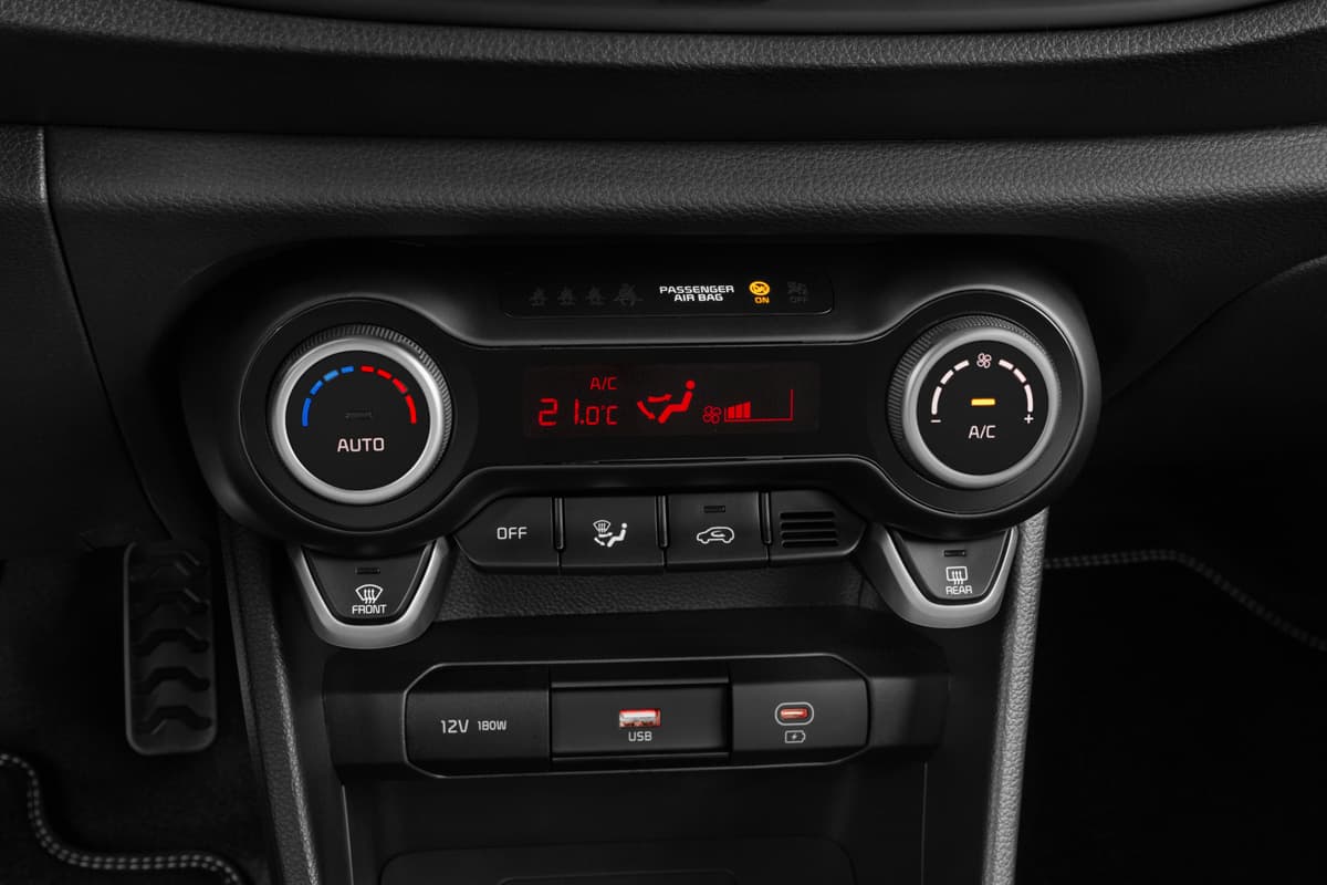 Klimasteuerung eines KIA Picanto 