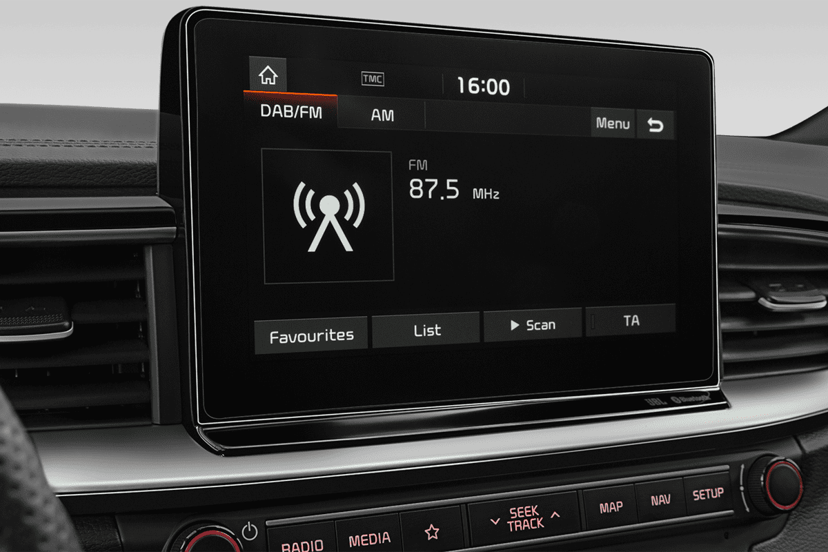 Audiosystem eines KIA ProCeed