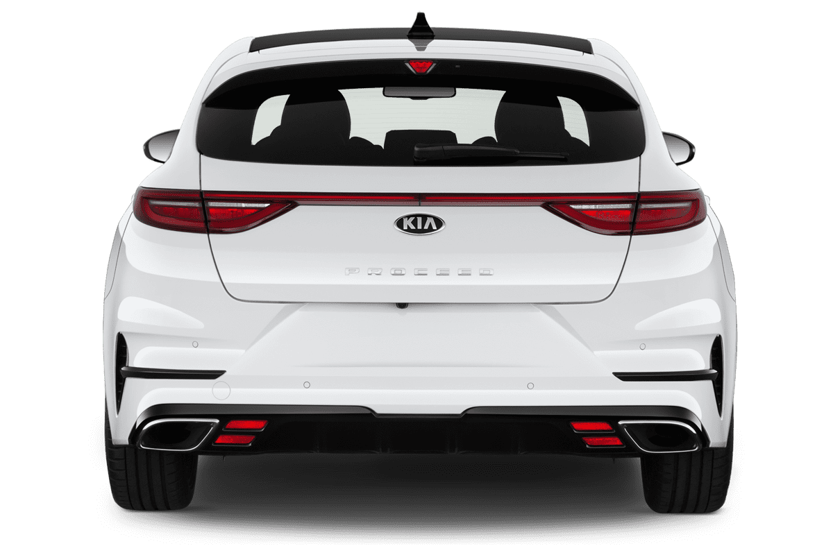 Heckansicht eines KIA ProCeed