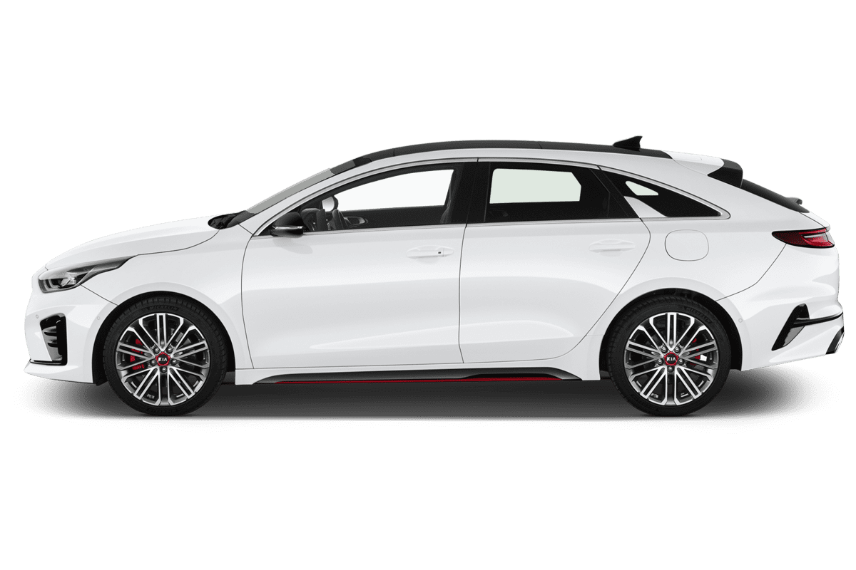 Seitenansicht eines KIA ProCeed