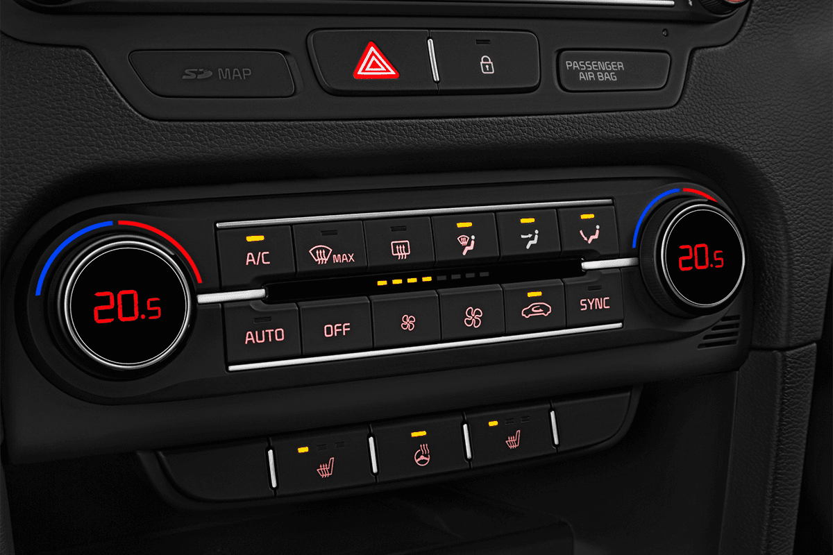Klimasteuerung eines KIA ProCeed