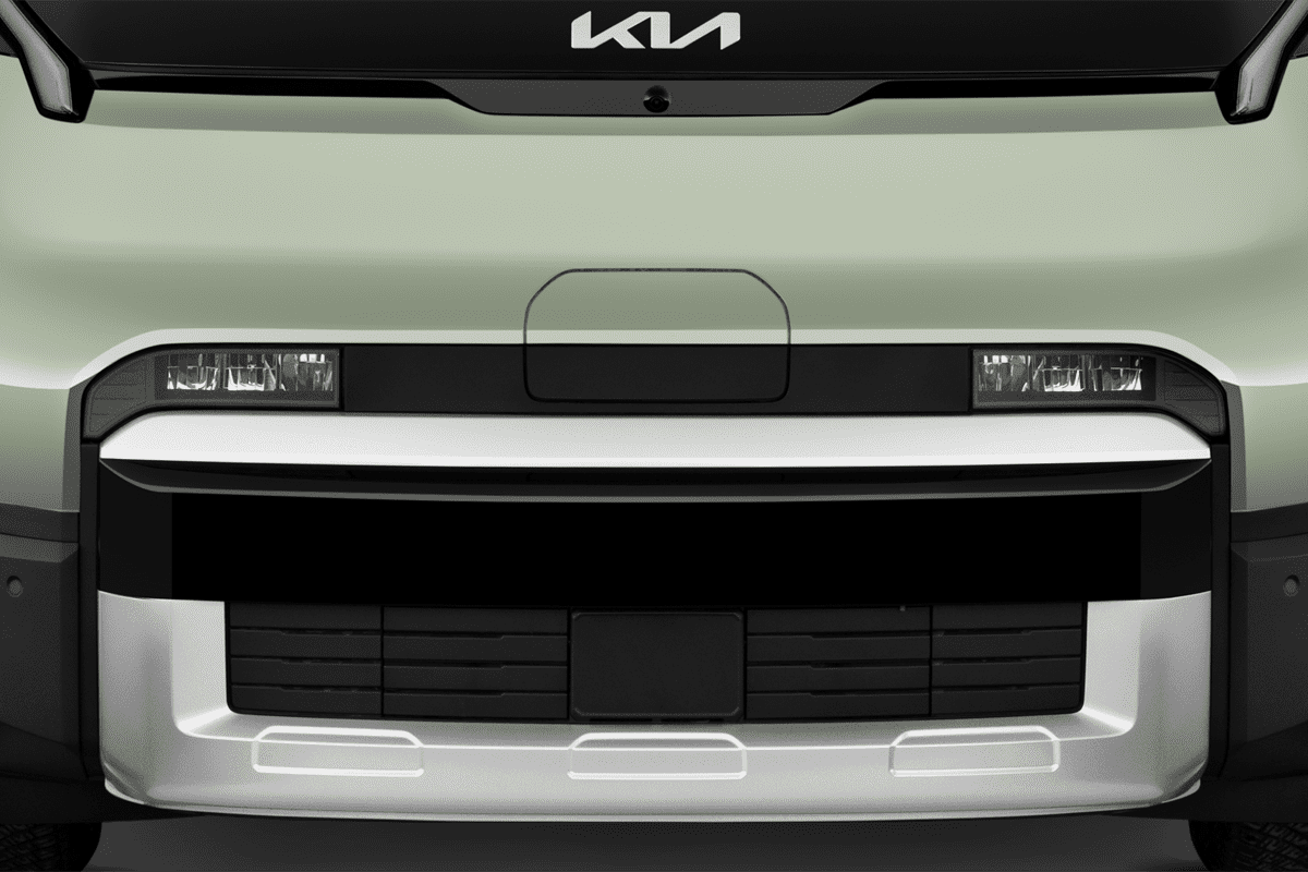 Kühlergrill eines KIA PV 5 Cargo