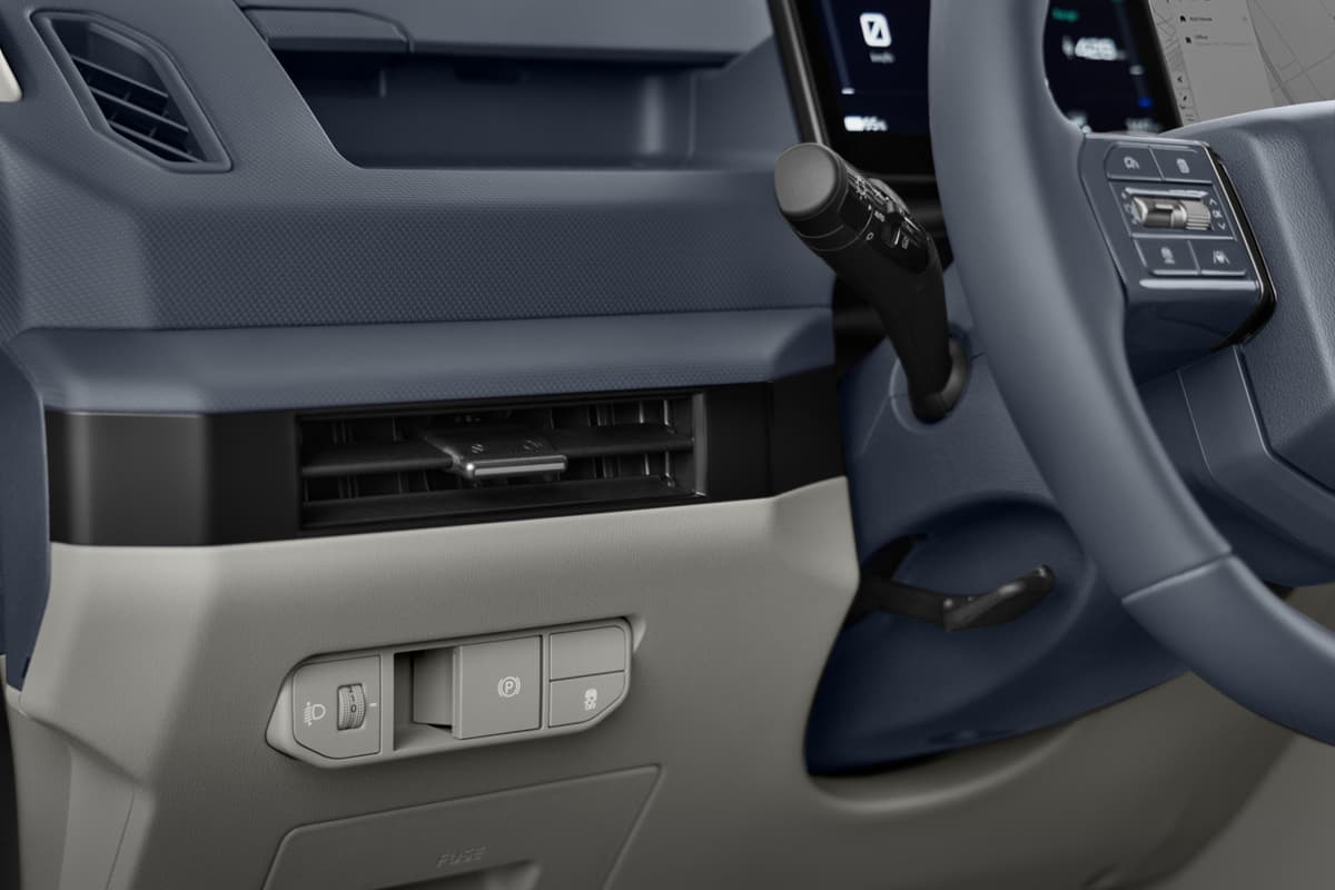 Lüftung eines KIA PV 5 Passenger 