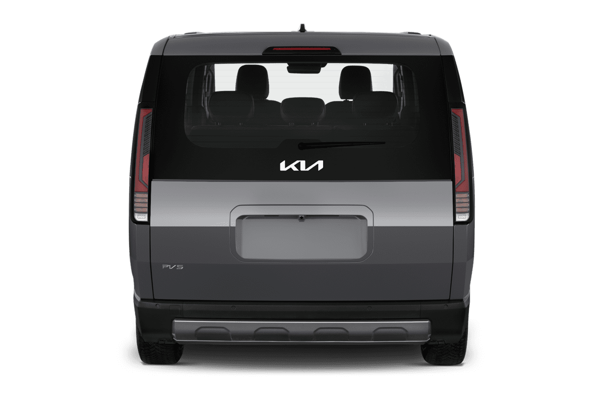Heckansicht eines KIA PV 5 Passenger 