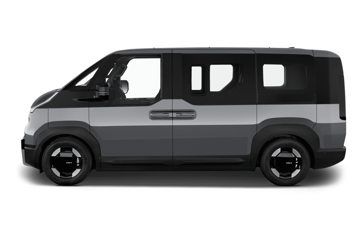 Seitenansicht eines KIA PV 5 Passenger 