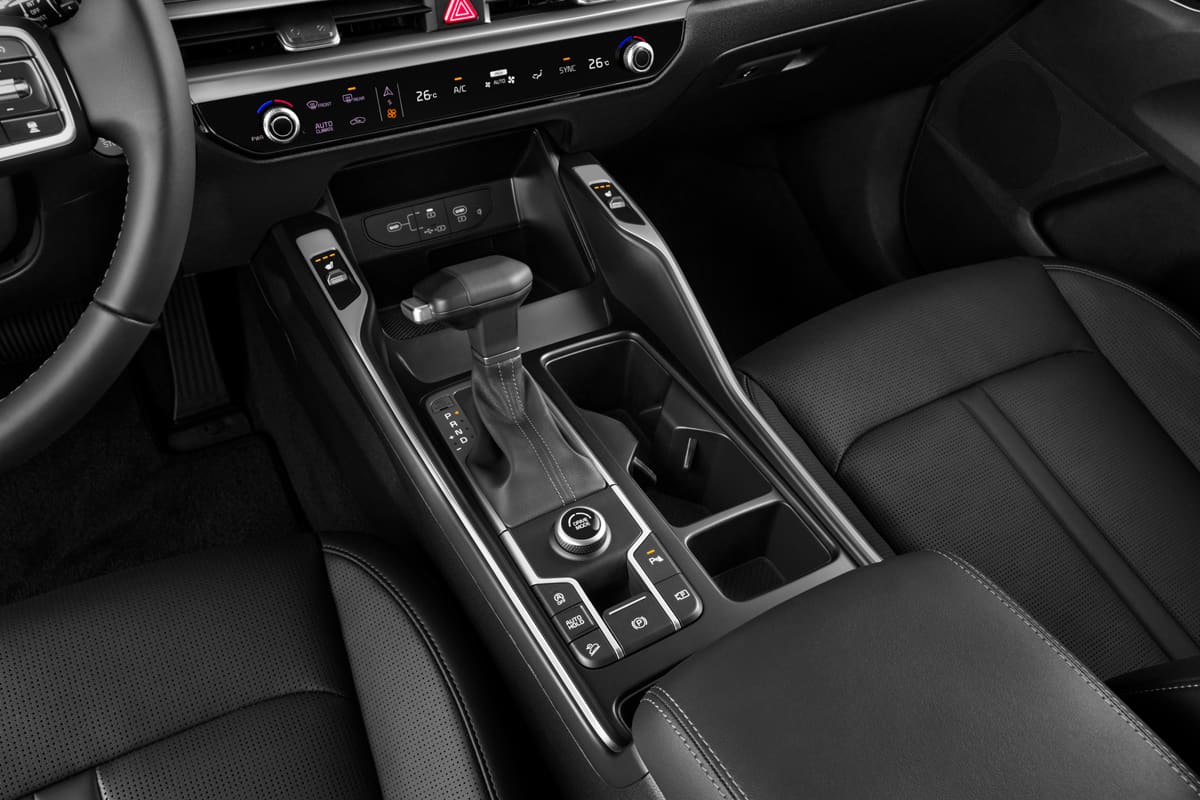 Schaltknüppel eines KIA Sorento