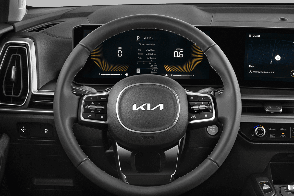 Lenkrad eines KIA Sorento