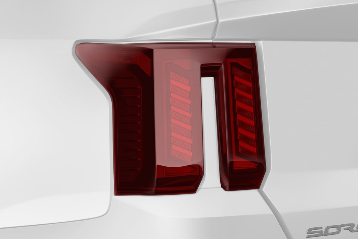 Heckleuchten eines KIA Sorento