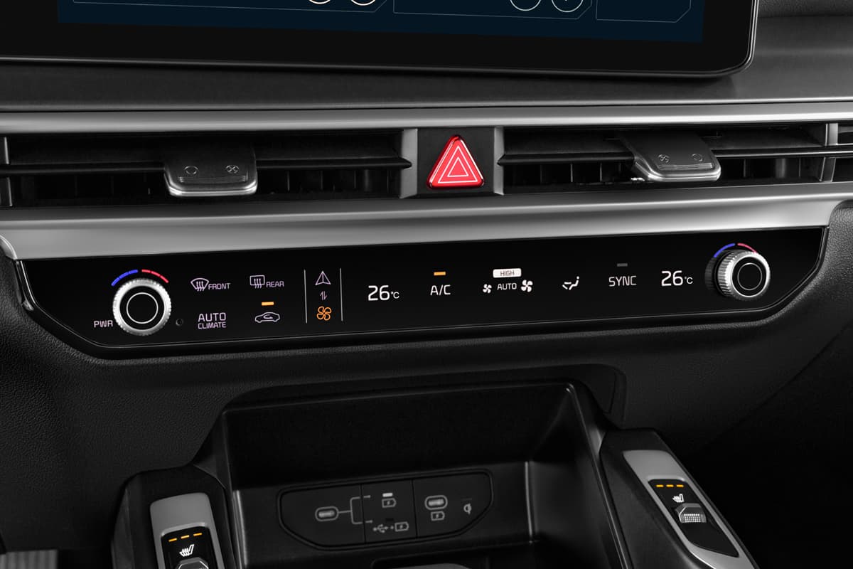Klimasteuerung eines KIA Sorento