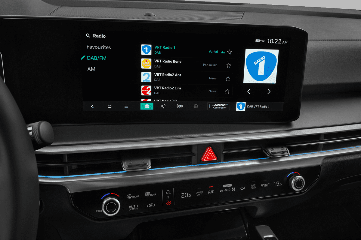 Audiosystem eines KIA Sorento Plug-in-Hybrid 