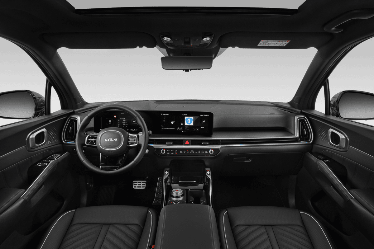 Armaturenbrett eines KIA Sorento Plug-in-Hybrid 