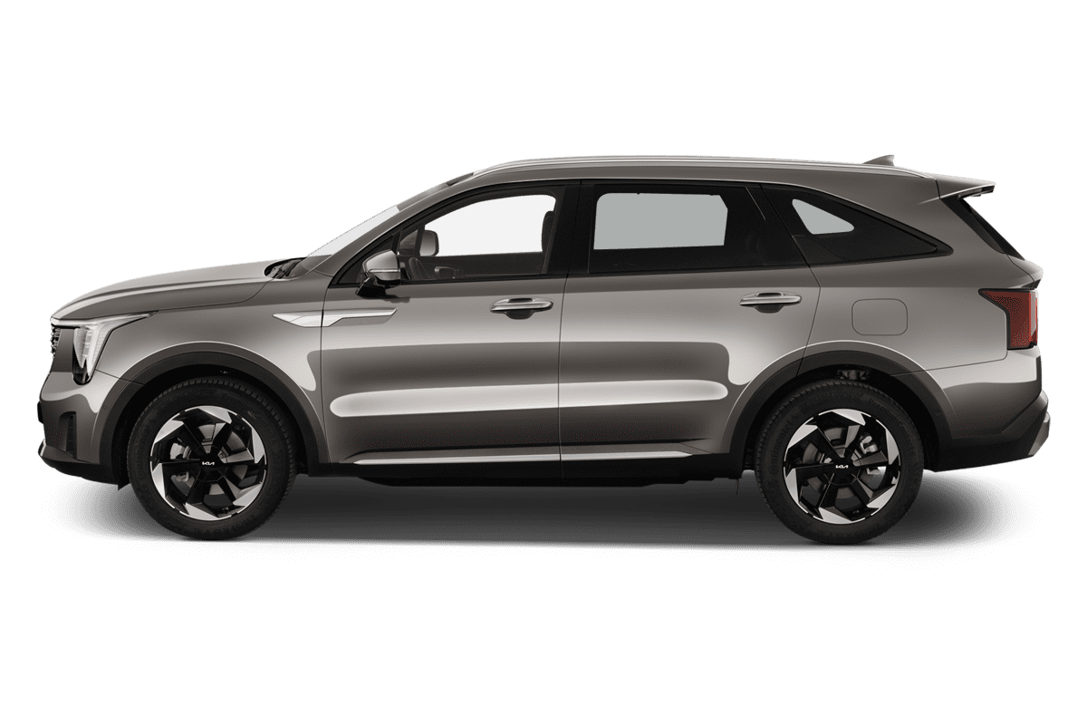 Seitenansicht eines KIA Sorento Plug-in-Hybrid 