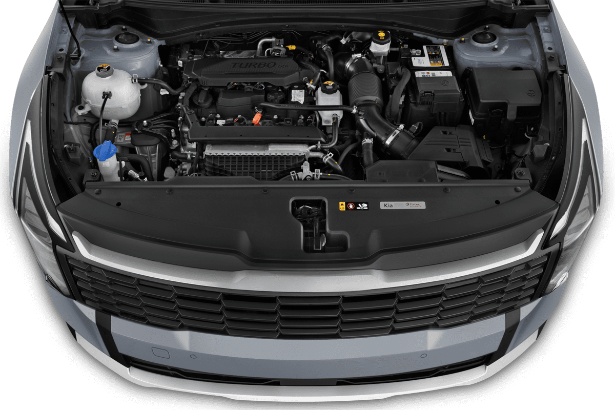 Motorraum eines KIA Sportage