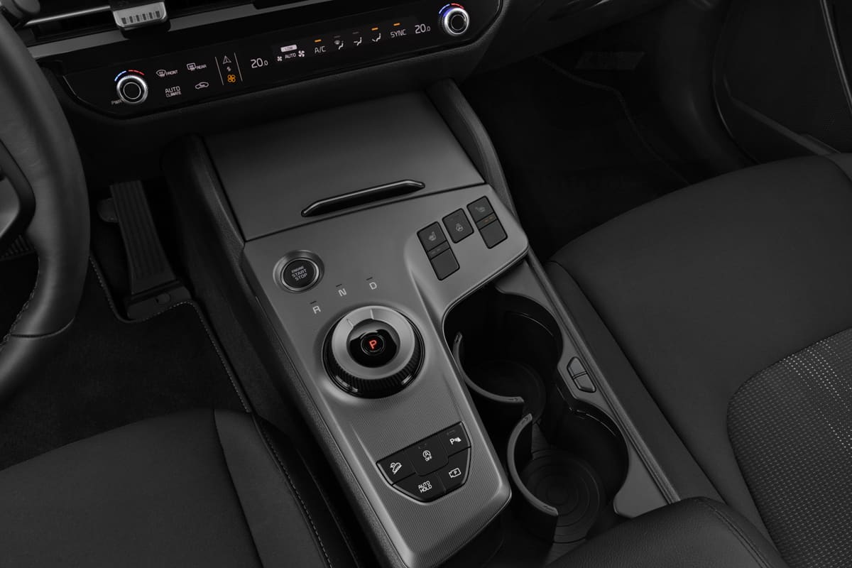 Schaltknüppel eines KIA Sportage