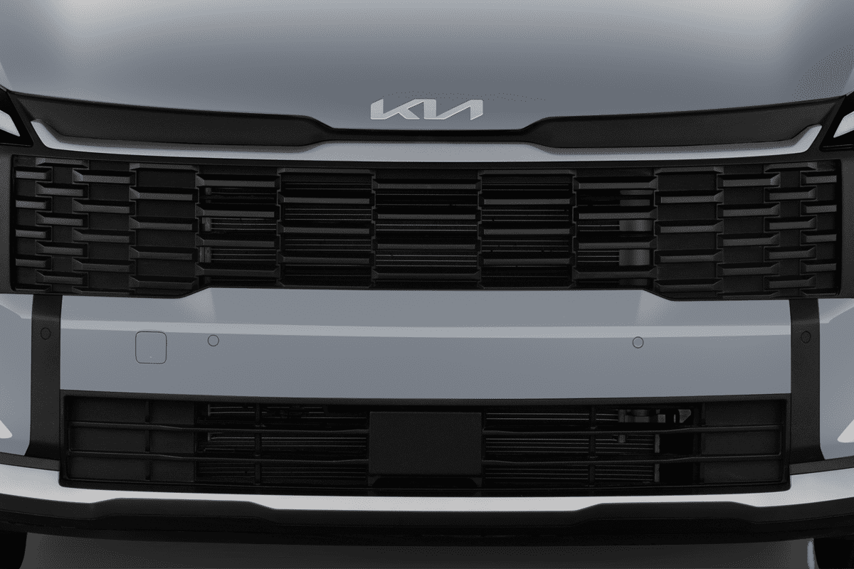 Kühlergrill eines KIA Sportage