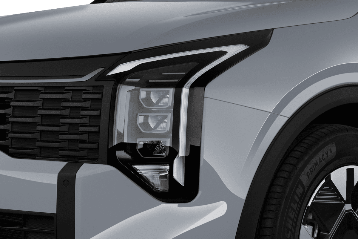 Frontscheinwerfer eines KIA Sportage