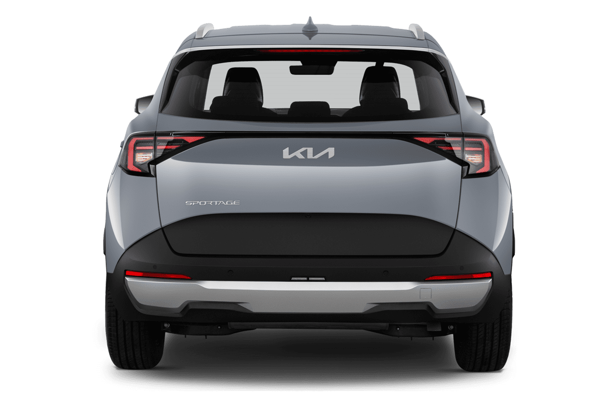 Heckansicht eines KIA Sportage