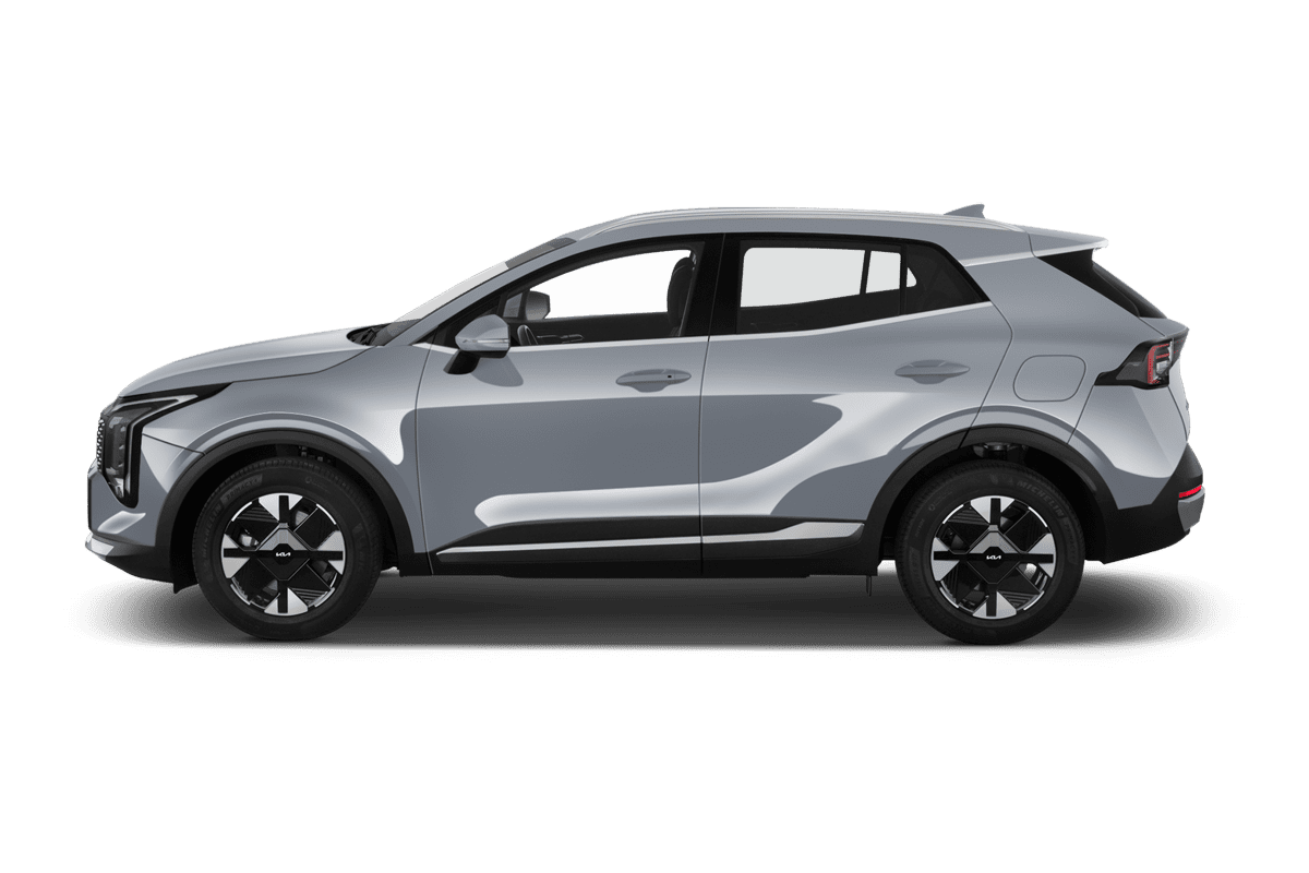 Seitenansicht eines KIA Sportage
