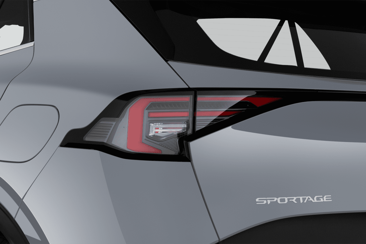 Heckleuchten eines KIA Sportage