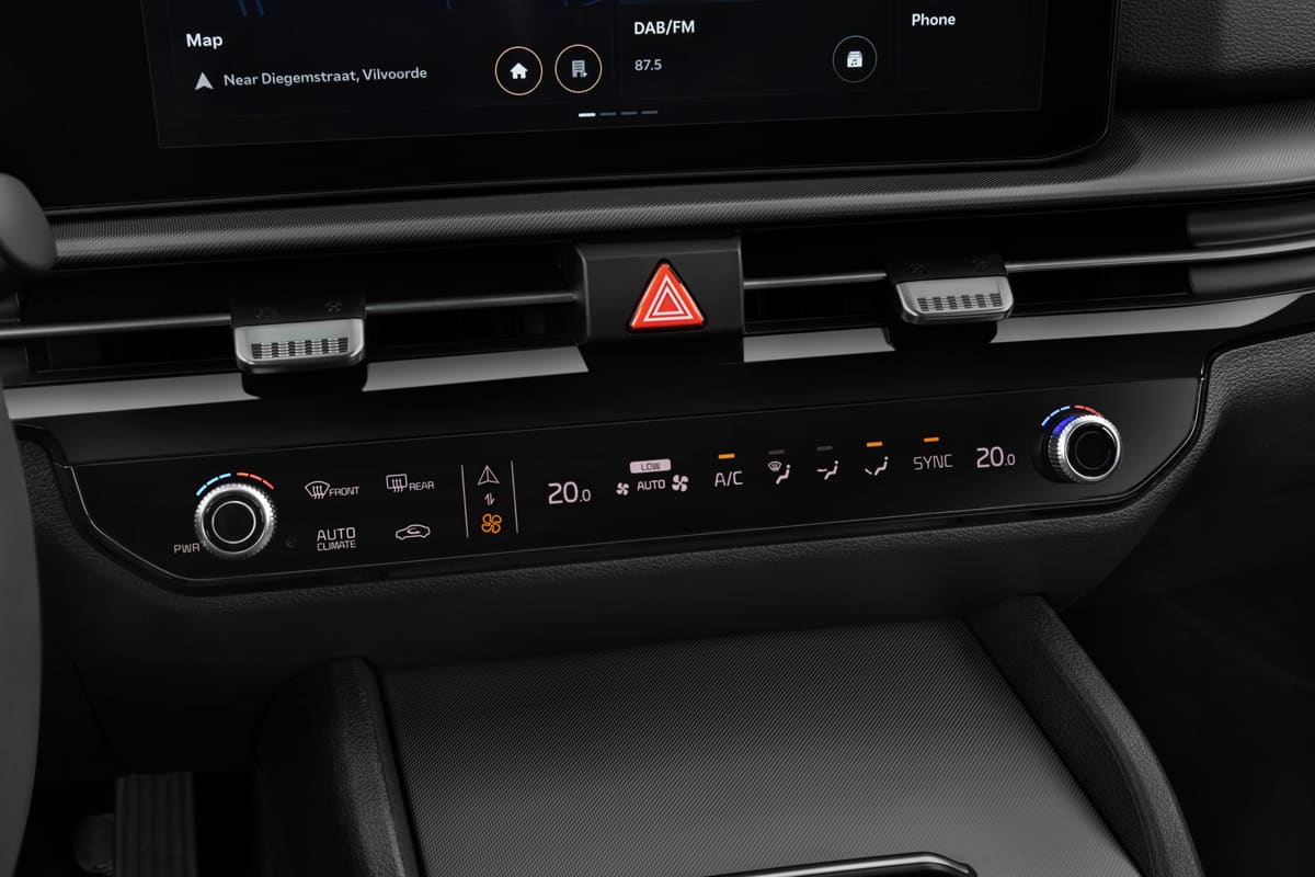 Klimasteuerung eines KIA Sportage