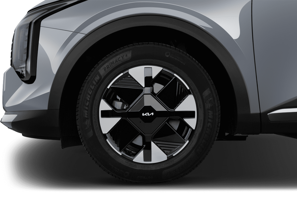 Radkappe oder Felge eines KIA Sportage