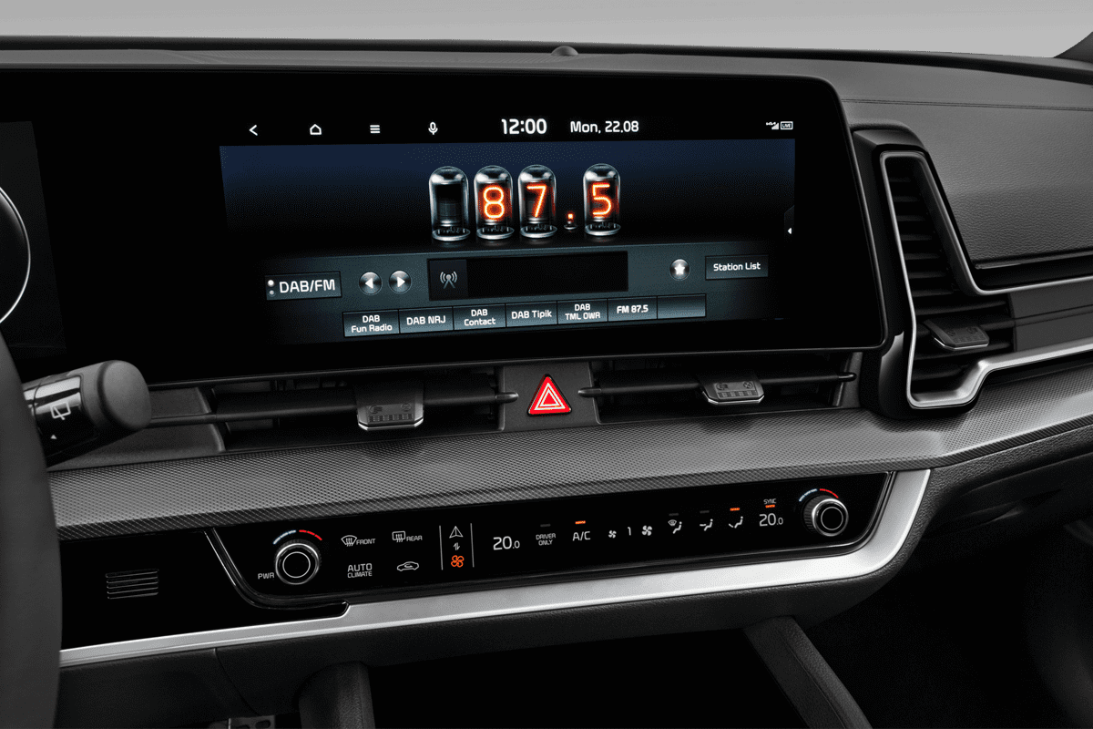 Audiosystem eines KIA Sportage Hybrid