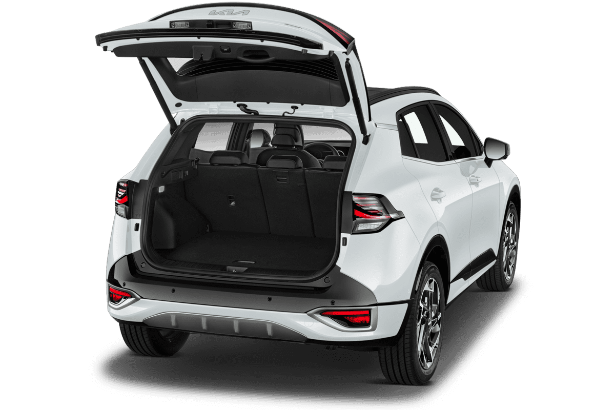Kofferraum eines KIA Sportage Plug-in-Hybrid