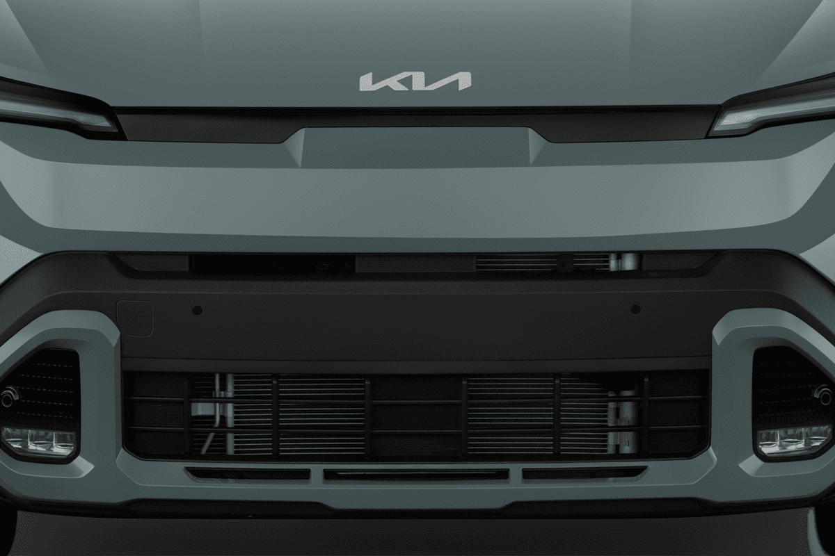Kühlergrill eines KIA Stonic