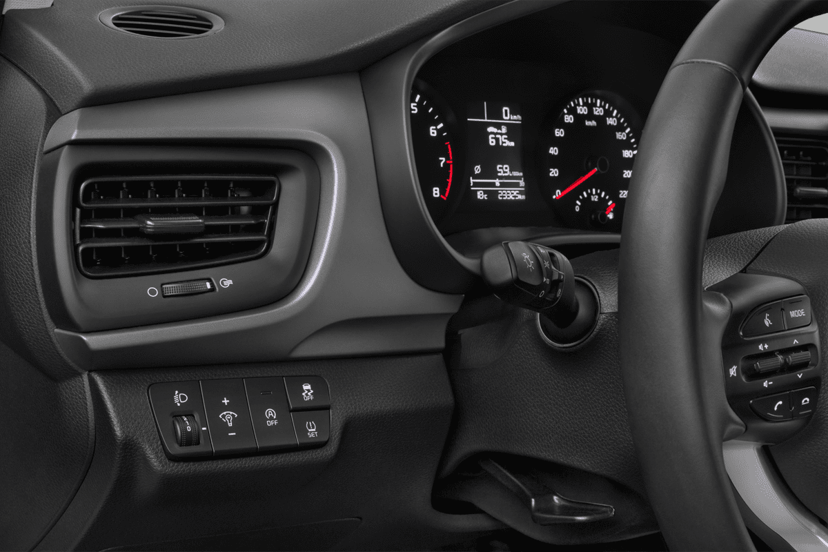 Lüftung eines KIA Stonic (neues Modell)