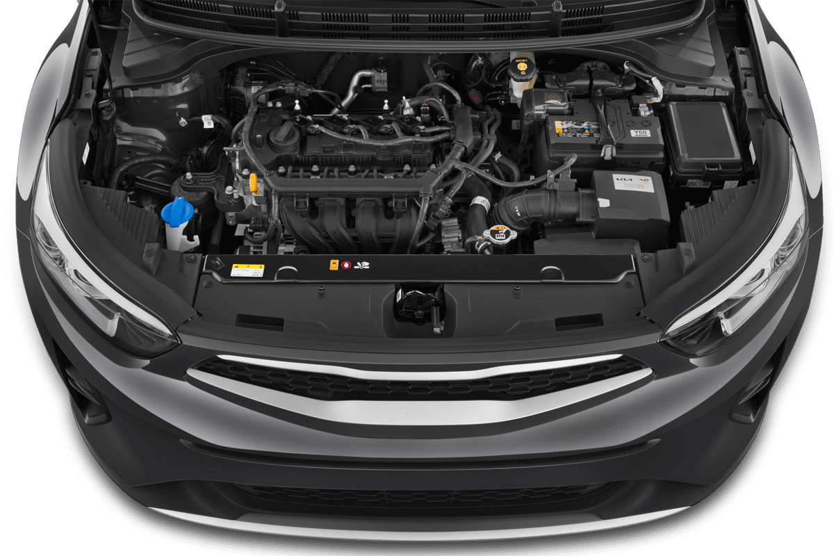 Motorraum eines KIA Stonic (neues Modell)