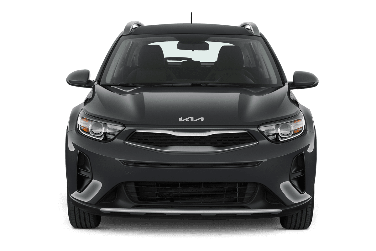Frontansicht eines KIA Stonic (neues Modell), freigestellt