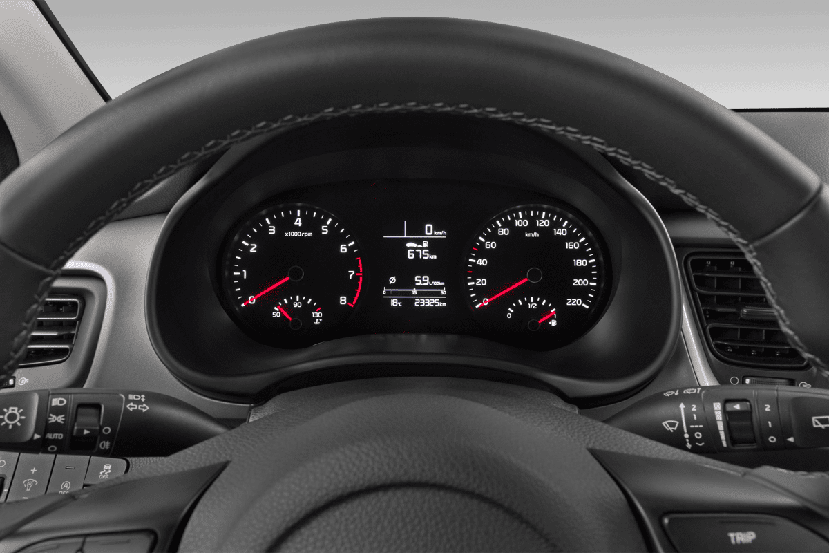 Kombiinstrument eines KIA Stonic (neues Modell)