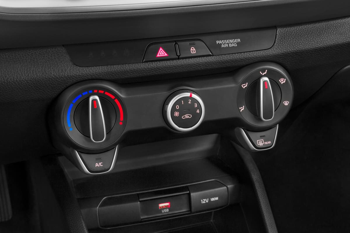 Klimasteuerung eines KIA Stonic (neues Modell)