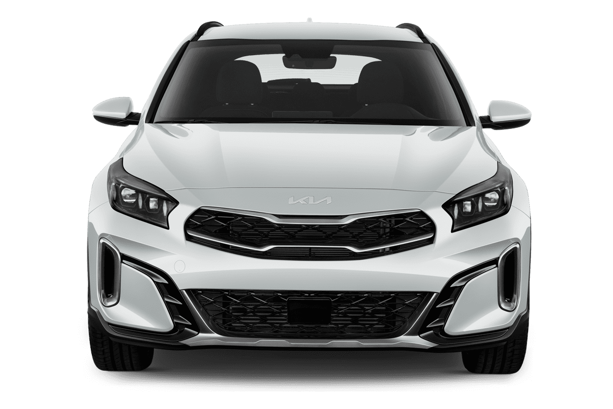 Frontansicht eines KIA XCeed, freigestellt