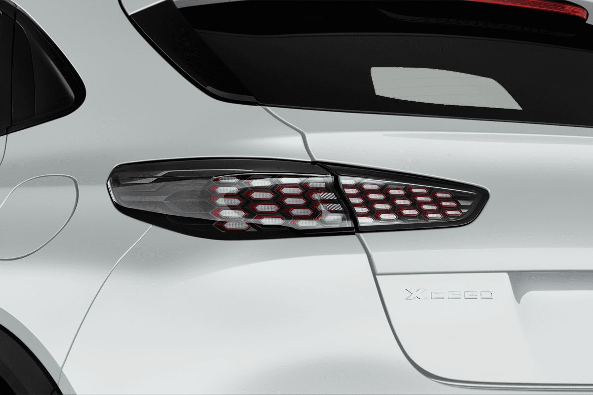 Heckleuchten eines KIA XCeed