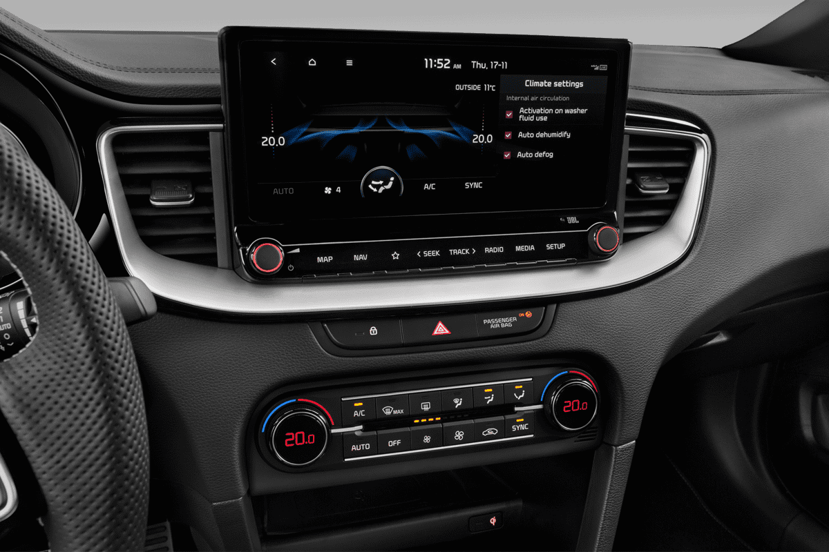 Klimasteuerung eines KIA XCeed