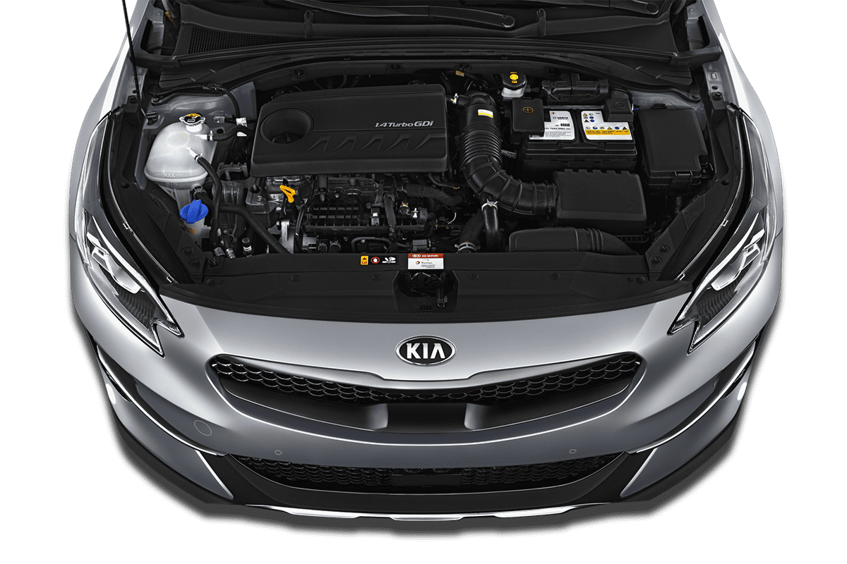 Motorraum eines KIA XCeed Plug-in-Hybrid