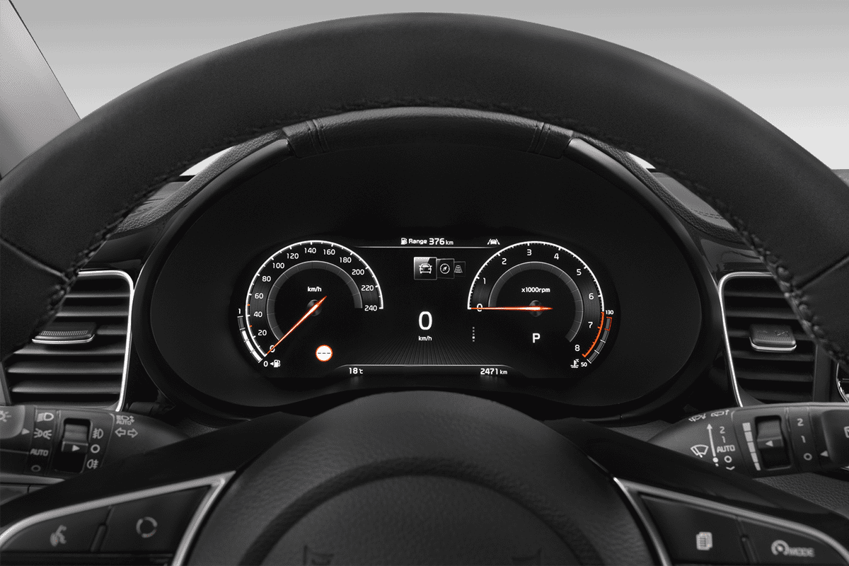 Kombiinstrument eines KIA XCeed Plug-in-Hybrid