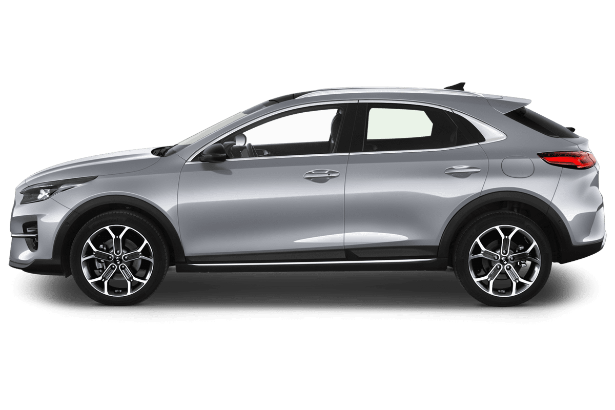 Seitenansicht eines KIA XCeed Plug-in-Hybrid