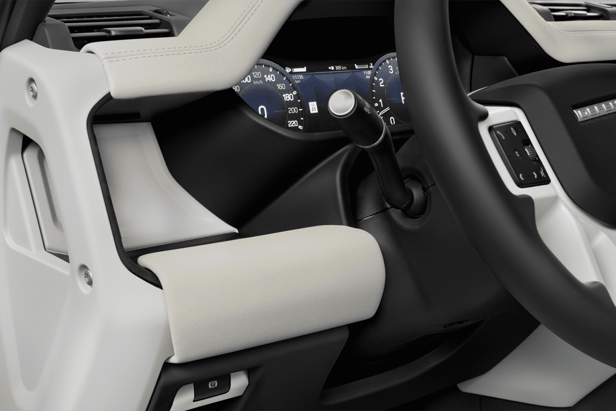 Lüftung eines Land Rover Defender