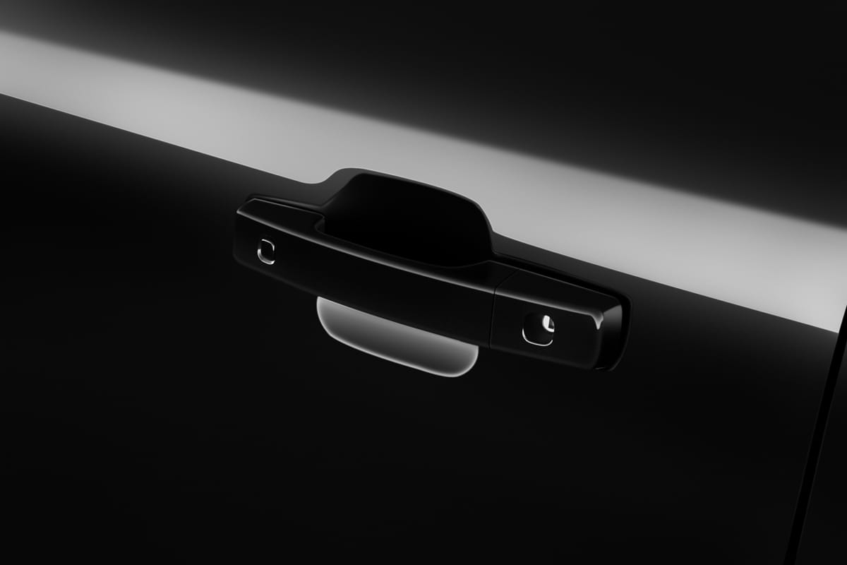 Türgriff eines Land Rover Defender