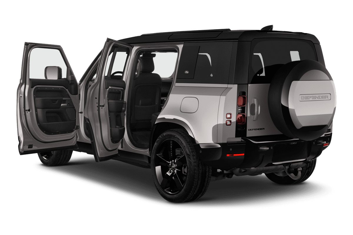 Türen eines Land Rover Defender Plug-In-Hybrid