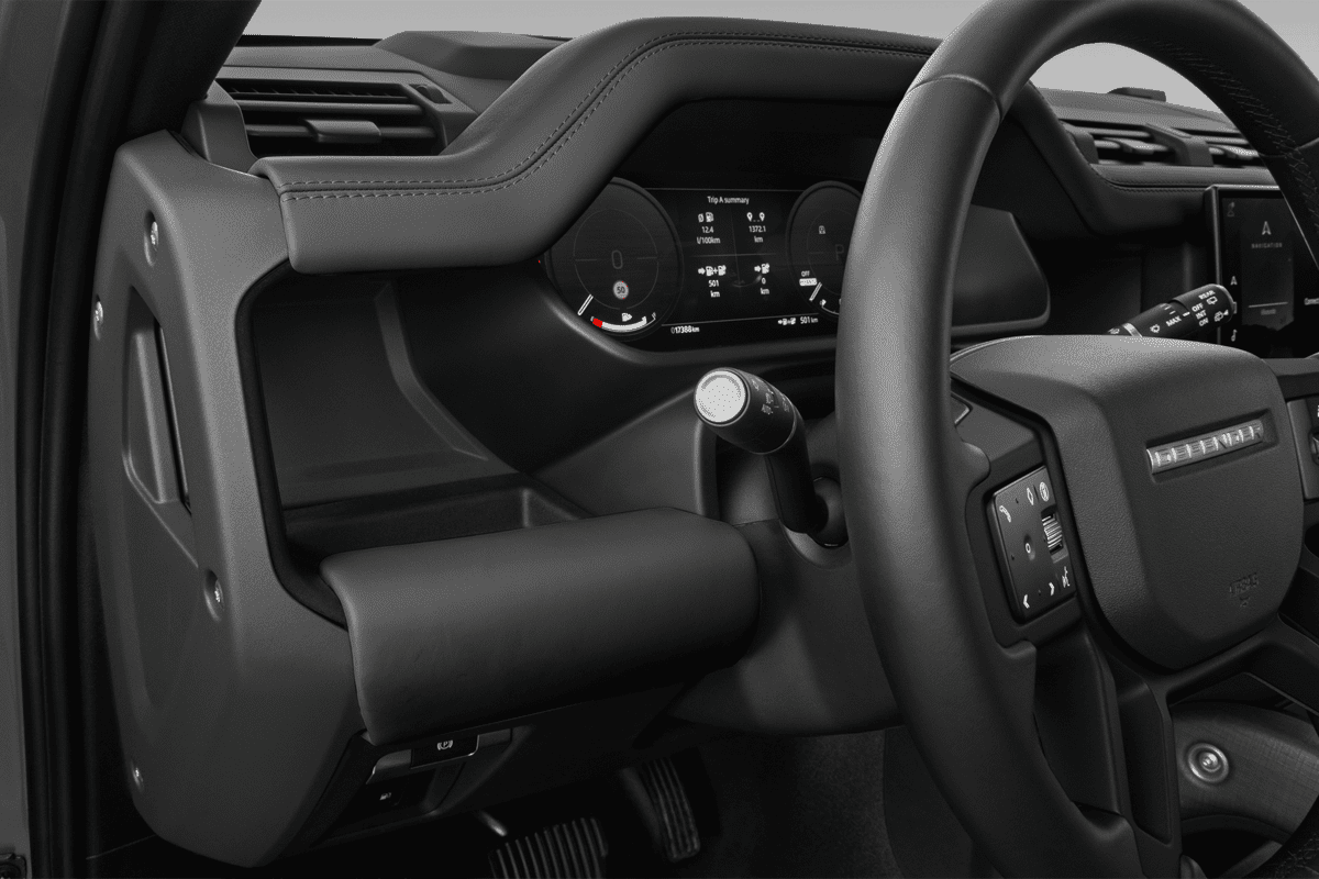 Lüftung eines Land Rover Defender Plug-In-Hybrid