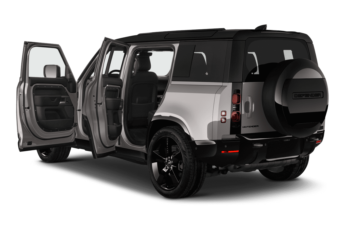 Türen eines Land Rover Defender Plug-In-Hybrid