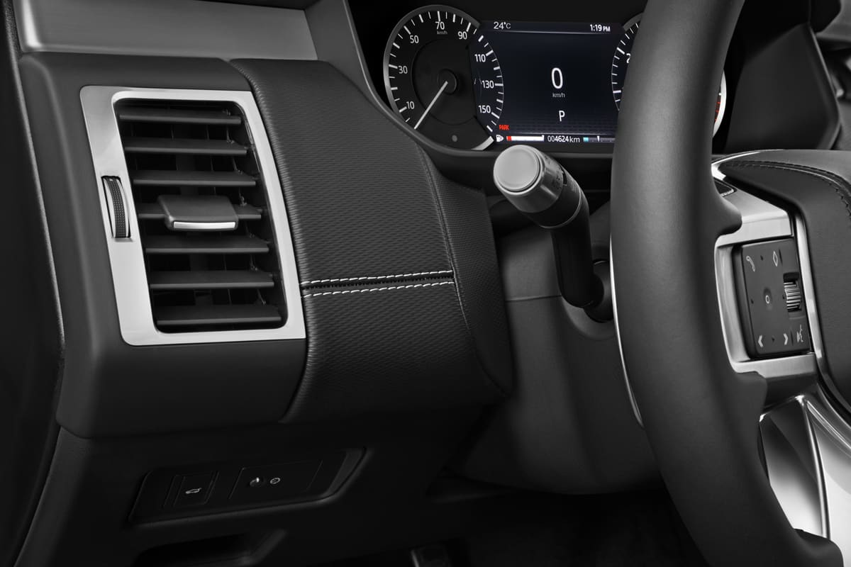 Lüftung eines Land Rover Discovery