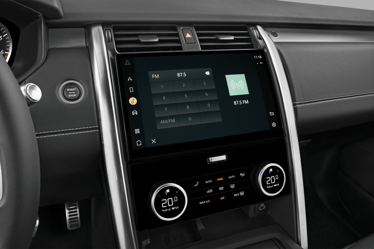 Audiosystem eines Land Rover Discovery