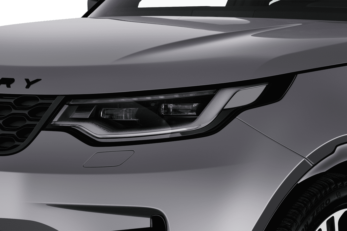 Frontscheinwerfer eines Land Rover Discovery